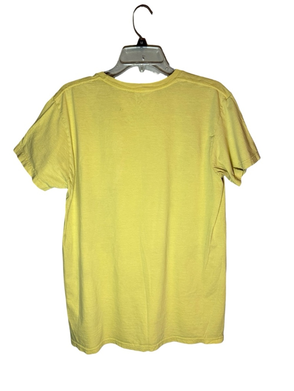 Disney Adult Shirt - Retro Walt Disney World Logo - YELLOW Size Large - Picture 3 of 4